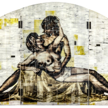 Collages titled "amore-e-psiche-2018…" by Giovanni Perugini, Original Artwork, Photos