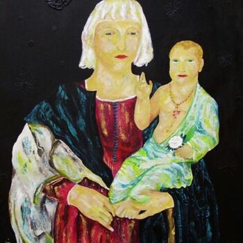 Pittura intitolato "Madonna di Senigall…" da Giov. D' And., Opera d'arte originale