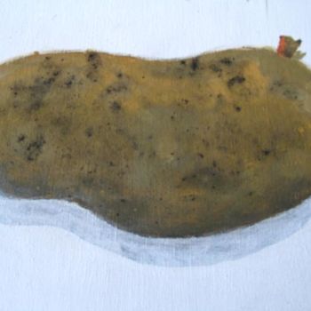 Peinture intitulée "pomme de terre" par Gipsy Bouvier, Œuvre d'art originale