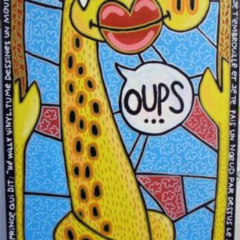 Malarstwo zatytułowany „oups!!” autorstwa Damien Deltour, Oryginalna praca