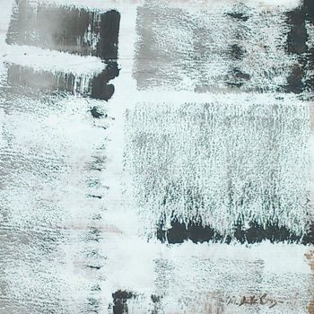 Peinture intitulée "Sans Titre (Graphis…" par Gisèle Dalla Longa, Œuvre d'art originale, Acrylique Monté sur Panneau de bois