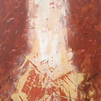 Pittura intitolato "Sans Titre 944B" da Gisèle Dalla Longa, Opera d'arte originale, Acrilico Montato su Pannello di legno