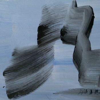 Картина под названием "Deux 850C" - Gisèle Dalla Longa, Подлинное произведение искусства, Акрил