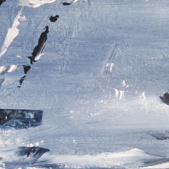 Картина под названием "Immersion" - Gisèle Dalla Longa, Подлинное произведение искусства, Акрил Установлен на Деревянная пан…