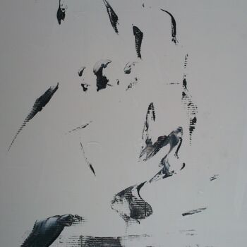 Картина под названием "Sur les épaules 277C" - Gisèle Dalla Longa, Подлинное произведение искусства, Акрил Установлен на Дер…