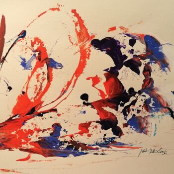 Картина под названием "Occupation" - Gisèle Dalla Longa, Подлинное произведение искусства, Акрил