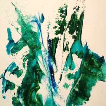 Painting titled "Mode II" by Gisèle Dalla Longa, Original Artwork, Acrylic