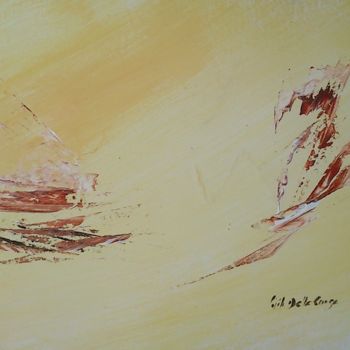 Peinture intitulée "Sans Titre (Vie...)" par Gisèle Dalla Longa, Œuvre d'art originale, Acrylique Monté sur Panneau de bois