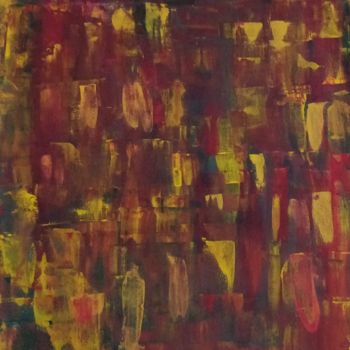 Painting titled "Abstract 1" by Gitika Singh, Original Artwork, Acrylic