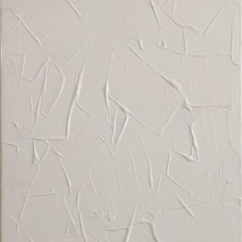 Painting titled "White" by Julia Jergh, Original Artwork, Acrylic