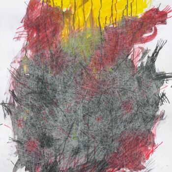 Картина под названием "My cocoon tighness…" - Giulio Benatti, Подлинное произведение искусства, Акрил