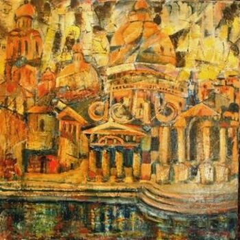 Pintura intitulada "Venezia" por Giulio Petrillo, Obras de arte originais
