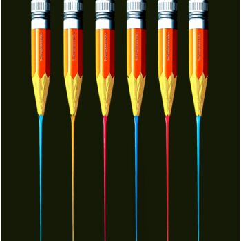 Malerei mit dem Titel "Liquid colors" von Giuseppe Fortunato, Original-Kunstwerk, Digitale Malerei