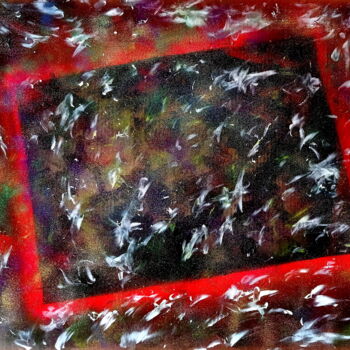 Painting titled "FIOCCANO I RICORDI" by Giuseppe Grieco (EditorDreams), Original Artwork, Acrylic