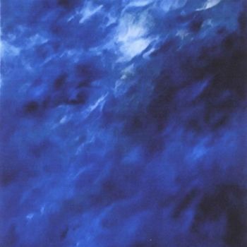 Painting titled "La nuit" by Giuseppe De Candia, Original Artwork