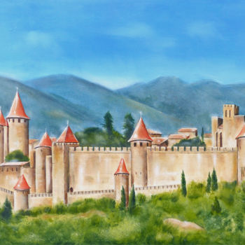 Painting titled "THE LAND THAT TIME…" by Gordon Whiting, Original Artwork, Oil