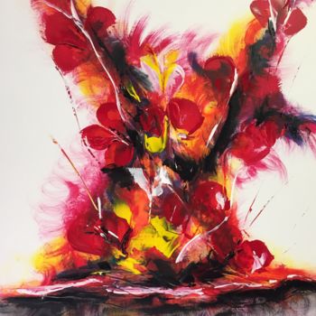 Painting titled "BOUQUET FINAL #arti…" by Katie Guittard, Original Artwork, Oil