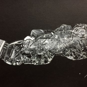 Dibujo titulada "Recyclable!" por Gerald Ksavrelof, Obra de arte original, Tiza