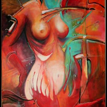 Painting titled "carmen" by Gleisner, Original Artwork, Oil