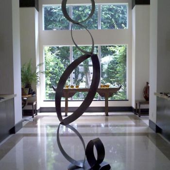Скульптура под названием ""PEDGRA LINDA"" - Glen Mayo, Подлинное произведение искусства