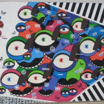 「Eyepopping Mural (b…」というタイトルの写真撮影 Glenn Durranceによって, オリジナルのアートワーク