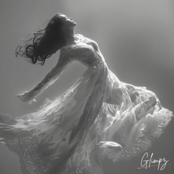 数字艺术 标题为“La Danseuse” 由Glimpz, 原创艺术品, AI生成的图像