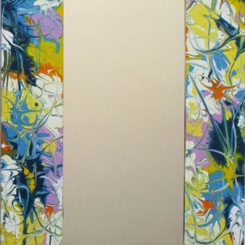 Peinture intitulée "specchio numero 55" par Teresa Suardi, Œuvre d'art originale, Acrylique Monté sur Autre panneau rigide
