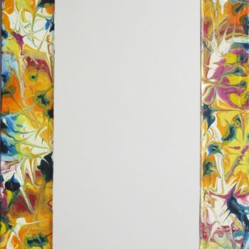 Schilderij getiteld "Specchio numero 57" door Teresa Suardi, Origineel Kunstwerk, Acryl Gemonteerd op Andere stijve panelen
