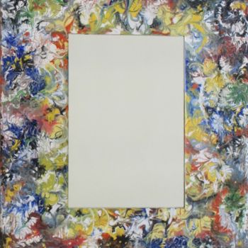 Schilderij getiteld "Specchio numero 32" door Teresa Suardi, Origineel Kunstwerk, Acryl Gemonteerd op Andere stijve panelen