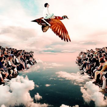 Arts numériques intitulée "The Dream" par Seta Nua, Œuvre d'art originale, Photo montage