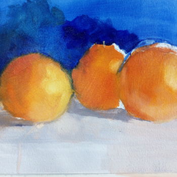 Pintura titulada "orange" por Gregory Panda, Obra de arte original, Oleo