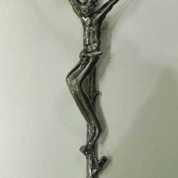 「Jesus」というタイトルの彫刻 Roberto Gobessiによって, オリジナルのアートワーク