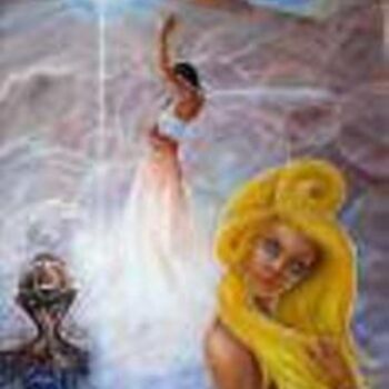 Картина под названием "Esmeralda" - Roger Godart, Подлинное произведение искусства