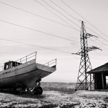 Fotografia intitolato "The Boat" da Goian, Opera d'arte originale, Fotografia digitale
