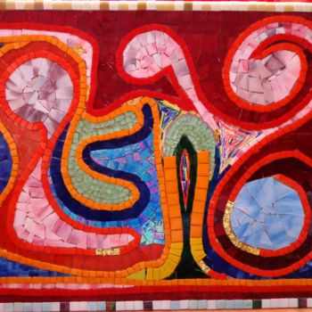 "New Horizons Mosaic…" başlıklı Artcraft Goksen Parlatan tarafından, Orijinal sanat, Ev dekoru