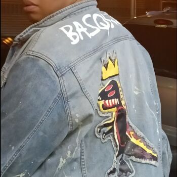 摄影 标题为“New York - Basquiat” 由Aby Golden Lady B, 原创艺术品, 非操纵摄影 安装在铝上