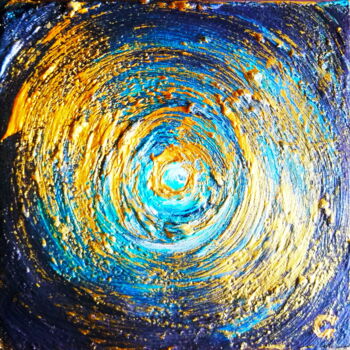 Картина под названием "Философия свободы" - Goldzboro, Подлинное произведение искусства, Масло Установлен на Деревянная рама…