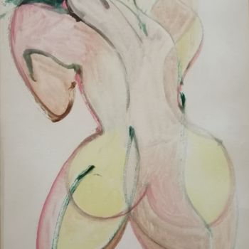Peinture intitulée "Sin título 2" par Gonzalo Utrilla, Œuvre d'art originale, Aquarelle
