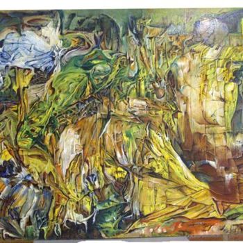 Pittura intitolato "Visiones Nº 34" da Ventacuadrosoriginal.Blogspot, Opera d'arte originale