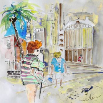 Pittura intitolato "Cadiz 07" da Miki De Goodaboom, Opera d'arte originale, Olio