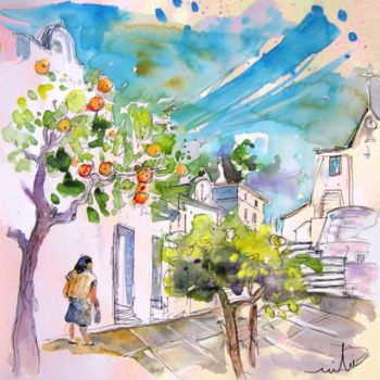 Painting titled "Castro Marim 15 2009" by Miki De Goodaboom, Original Artwork, Oil