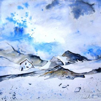 "Col du Pourtalet 01" başlıklı Tablo Miki De Goodaboom tarafından, Orijinal sanat, Petrol