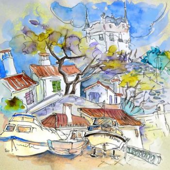 Pintura titulada "Biarritz 10" por Miki De Goodaboom, Obra de arte original, Oleo
