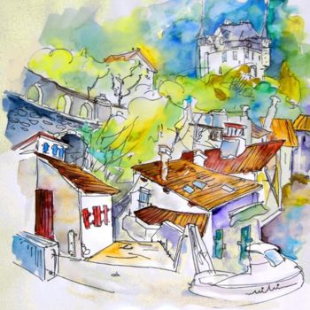 「Biarritz 14」というタイトルの絵画 Miki De Goodaboomによって, オリジナルのアートワーク, オイル