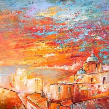 Pintura intitulada "Altea 02" por Miki De Goodaboom, Obras de arte originais, Óleo