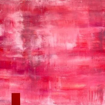 Schilderij getiteld "Pink Clamor" door Gordeco®, Origineel Kunstwerk, Acryl
