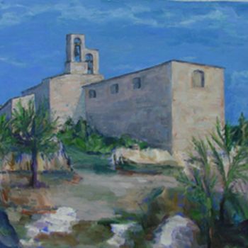 绘画 标题为“chiesa di S. Prospe…” 由Bruno, 原创艺术品, 油