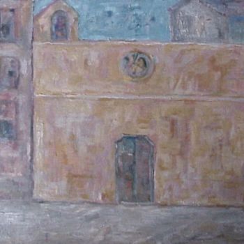 Painting titled "chiesa di S.Gaetano…" by Bruno, Original Artwork, Oil