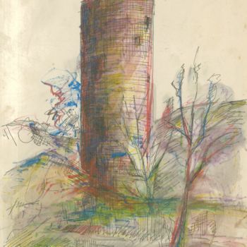 Dessin intitulée "studio-la-torre-di-…" par Bruno, Œuvre d'art originale, Autre