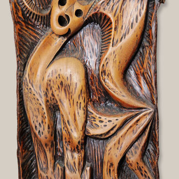 Sculpture titled "Песня." by Goshanik, Original Artwork